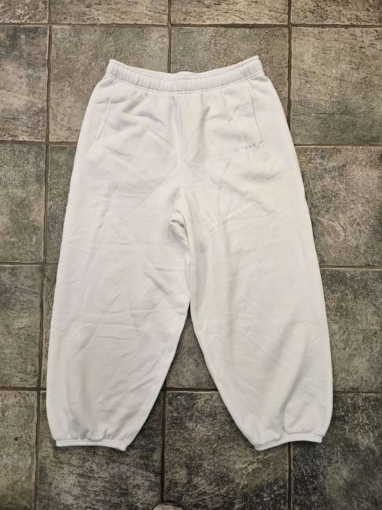 aerie Pants - aerie White Jogger Sweatpants